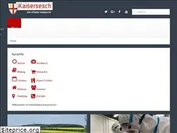 Sites similar to stadt-kaisersesch.de
