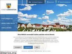 Sites similar to stadt-loewenstein.de