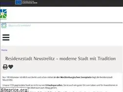 Sites similar to stadt-neustrelitz.de