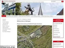 Sites similar to stadt-ratingen.de