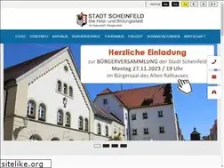 Sites similar to stadt-scheinfeld.de
