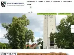 Sites similar to stadt-schwarzheide.de