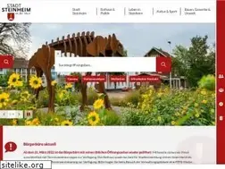 Sites similar to stadt-steinheim.de