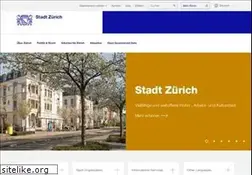 Sites similar to stadt-zuerich.ch