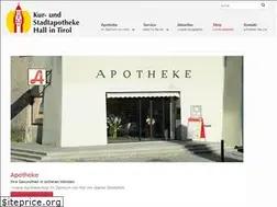 Sites similar to stadtapotheke-hall.at