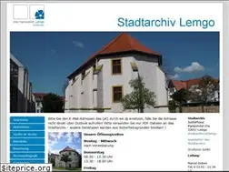 Sites similar to stadtarchiv-lemgo.de