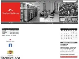 Sites similar to stadtarchiv-neuss.de