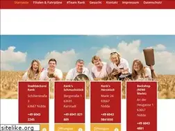 Sites similar to stadtbaeckerei-rank.de