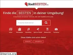 Sites similar to stadtbesten.de