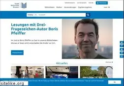 Sites similar to stadtbibliothek-bremen.de