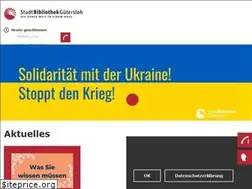 Sites similar to stadtbibliothek-guetersloh.de