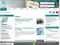 Sites similar to stadtbibliothek-reutlingen.de