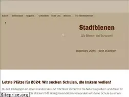 Sites similar to stadtbienen.org
