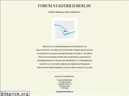 Sites similar to stadtbild-berlin.de
