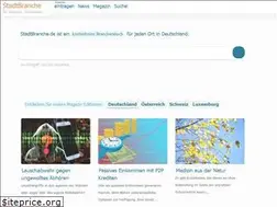 Sites similar to stadtbranche.de