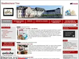 Sites similar to stadtbuecherei-trier.de