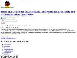 Sites similar to stadte-gemeinden.de