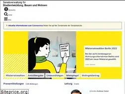 Sites similar to stadtentwicklung.berlin.de