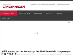 Sites similar to stadtfeuerwehr-langenhagen.de