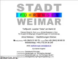 Sites similar to stadtfuehrungen-weimar.de