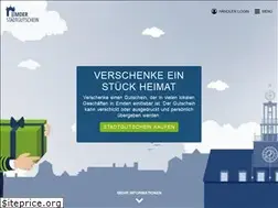 Sites similar to stadtgutschein-emden.de