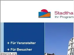 Sites similar to stadthalle-bielefeld.de