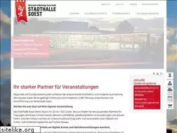 Sites similar to stadthalle-soest.de