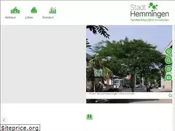 Sites similar to stadthemmingen.de