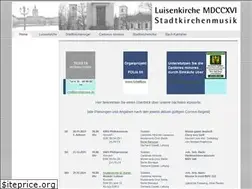 Sites similar to stadtkirchenmusik.eu