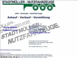 Sites similar to stadtmueller-nutzfahrzeuge.de
