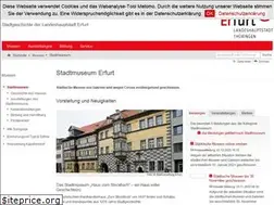 Sites similar to stadtmuseum-erfurt.de