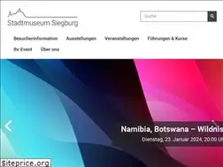 Sites similar to stadtmuseum-siegburg.de