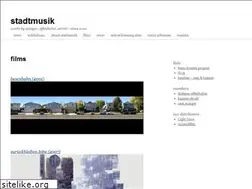 Sites similar to stadtmusik.org