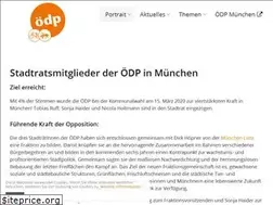 Sites similar to stadtrat-oedp-muenchen.de