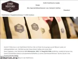 Sites similar to stadtroesterei.ch