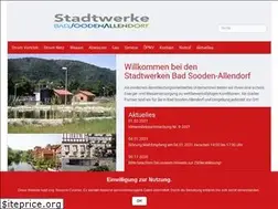Sites similar to stadtwerke-bsa.de