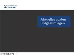 Sites similar to stadtwerke-gifhorn.de