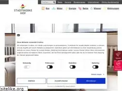Sites similar to stadtwerke-hof.de