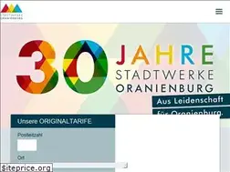 Sites similar to stadtwerke-oranienburg.de