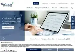 Sites similar to stadtwerke-schwerte.de