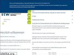 Sites similar to stadtwerke-wedel.de