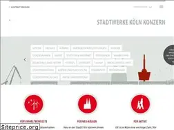 Sites similar to stadtwerkekoeln.de