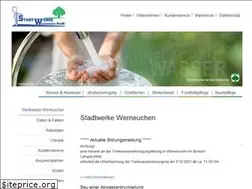 Sites similar to stadtwerkewerneuchen.de