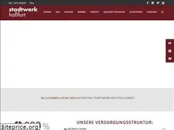 Sites similar to stadtwerkhassfurt.de