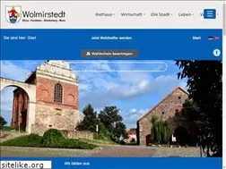 Sites similar to stadtwolmirstedt.de