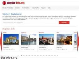 Sites similar to staedte-info.net