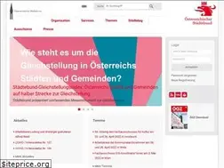 Sites similar to staedtebund.gv.at