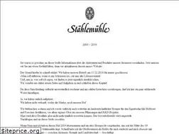 Sites similar to staehlemuehle.de