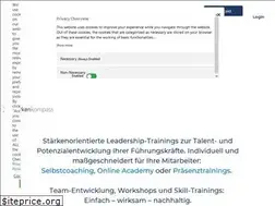 Sites similar to staerkenkompass.de