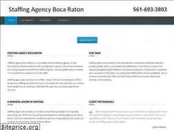 Sites similar to staffingagencybocaraton.com